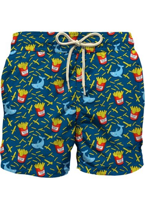 Costume con stampa SAINT BARTH | JEA0004 JEAN LIGHTING03610H FISH N CHIPS MICRO61